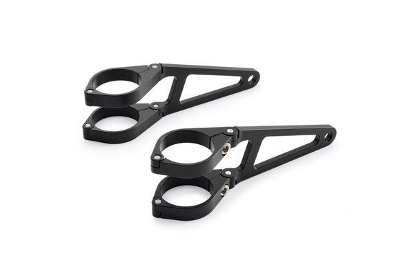 DAYTONA CNC HEADLIGHT BRACKETS, (LONG), 41mm, 88619