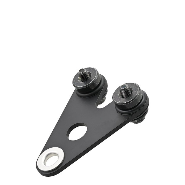 VELONA48 ANTI-VIBE GAUGE BRACKET, BLACK, CENTRE, FLAT, 40332
