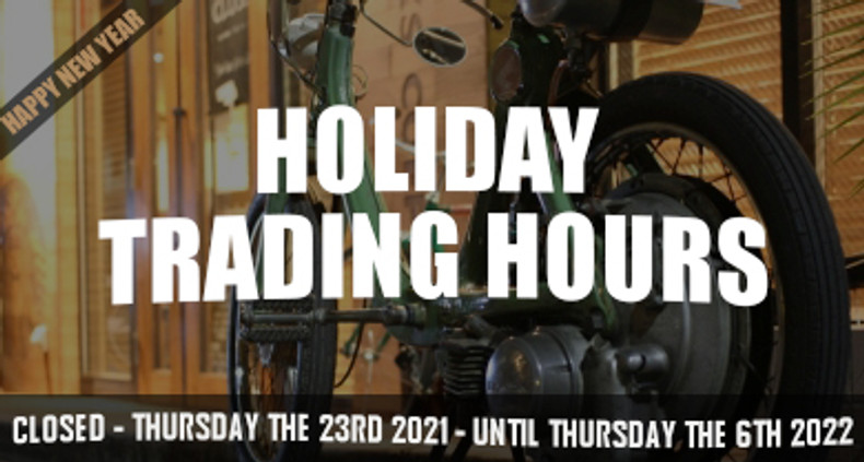 END OF YEAR TRADING HOURS 2021/22