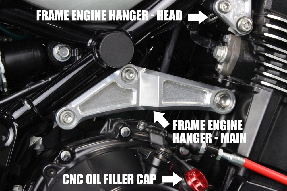 posh z900rs engine hangers