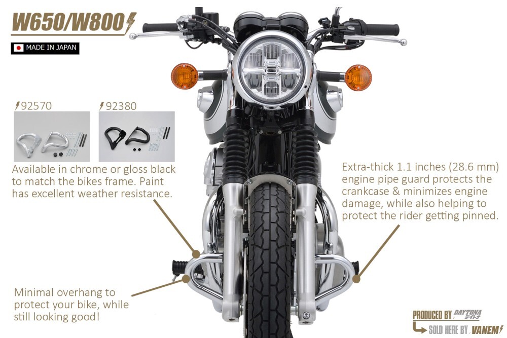 w650/800 engine guard