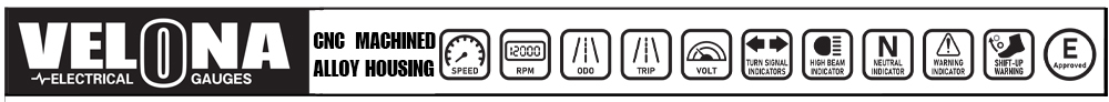 81443 daytona speedo functions