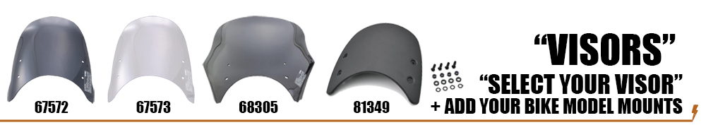 DAYTONA VISOR SELECTION