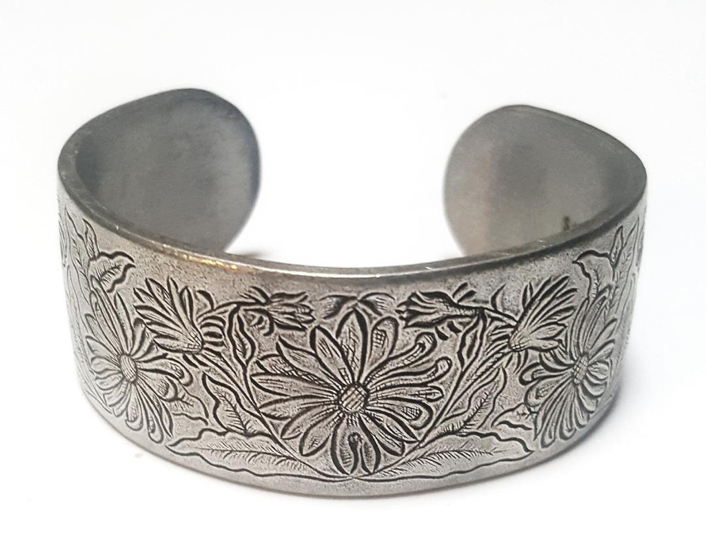Salisbury Pewter The April So Rustic Cuff - Vintage