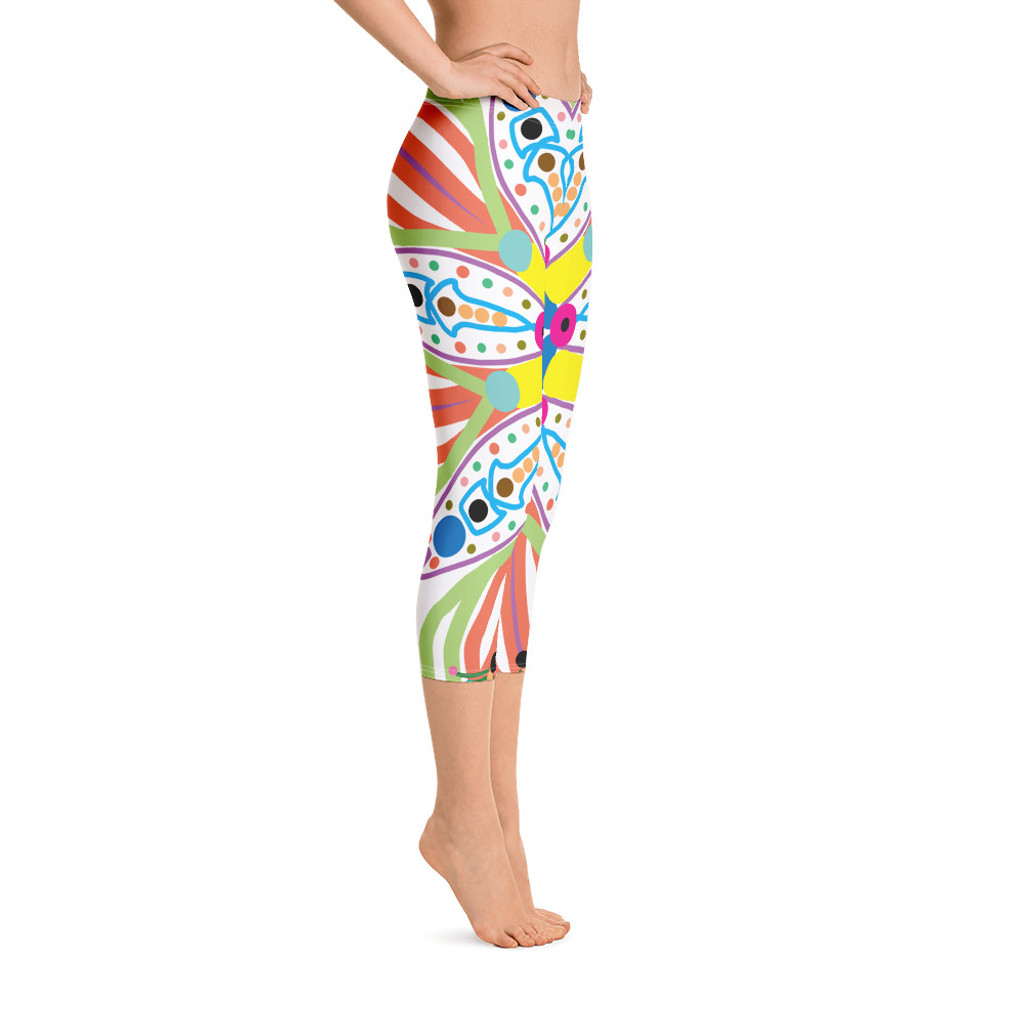 Ann Gertrude No. 62 Low Rise Capri Legging 