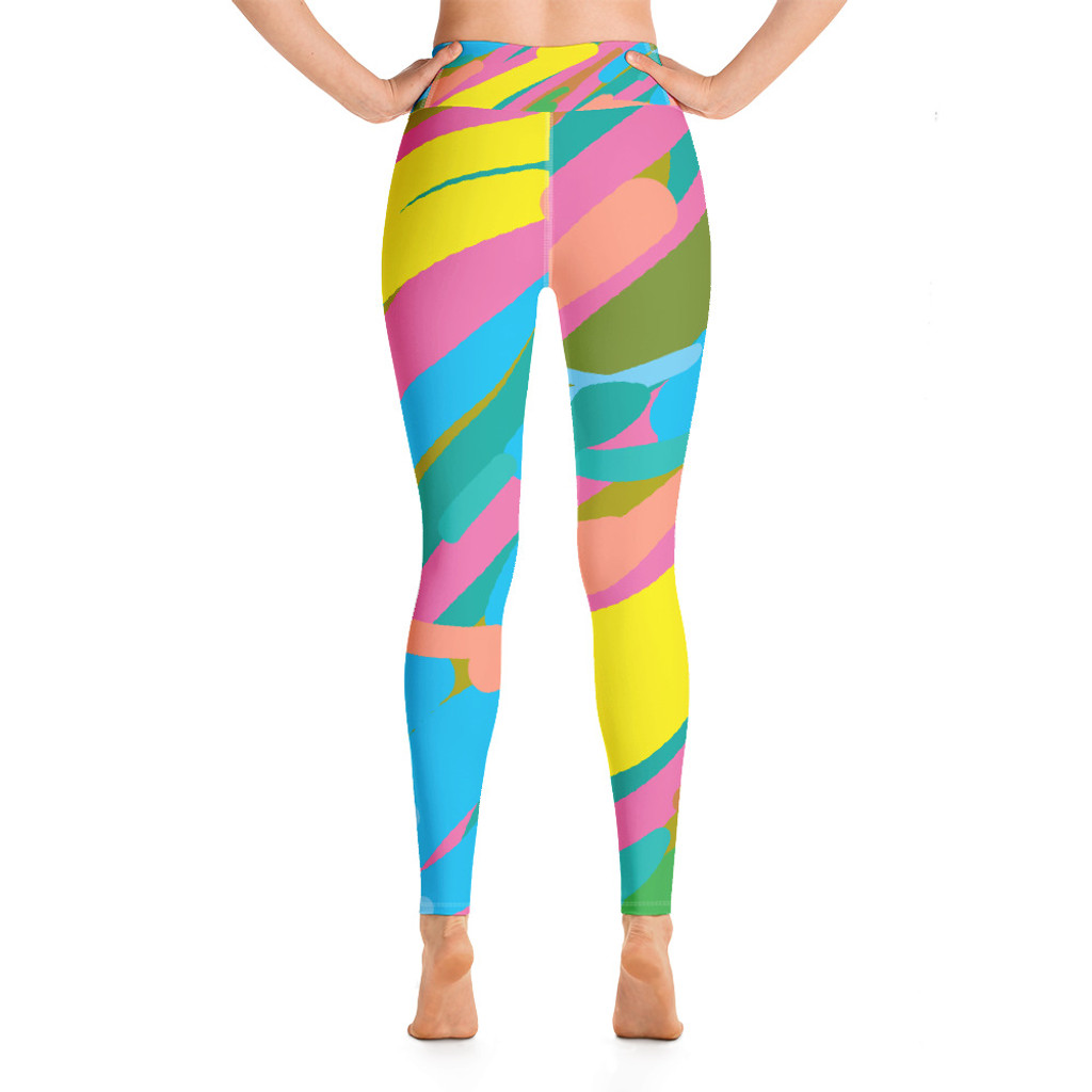 Ann Gertrude Splash Yoga Legging 