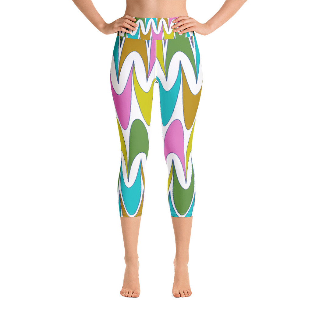 Ann Gertrude "Free Spirit" Yoga Capri Legging 