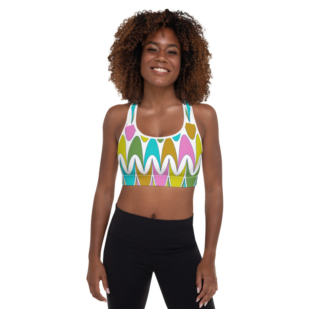 Ann Gertrude "Free Spirit" Padded Sports Bra