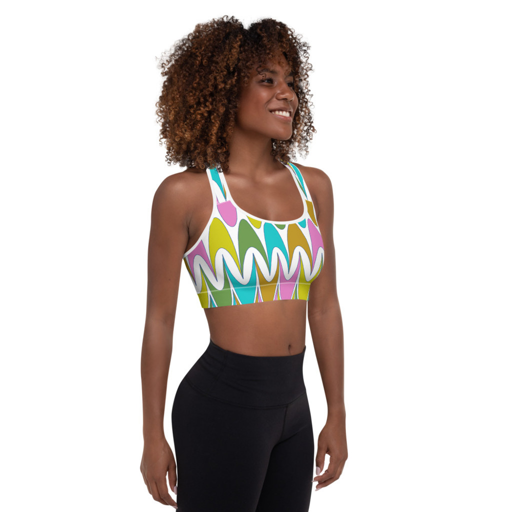 Ann Gertrude "Free Spirit" Padded Sports Bra