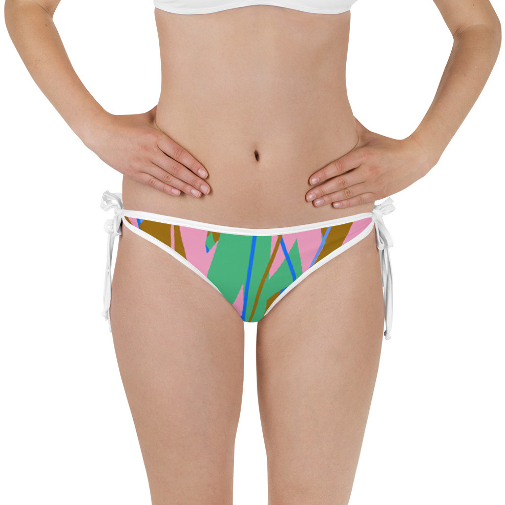 Ann Gertrude "Fields of Passion" Reversible Bikini Bottom