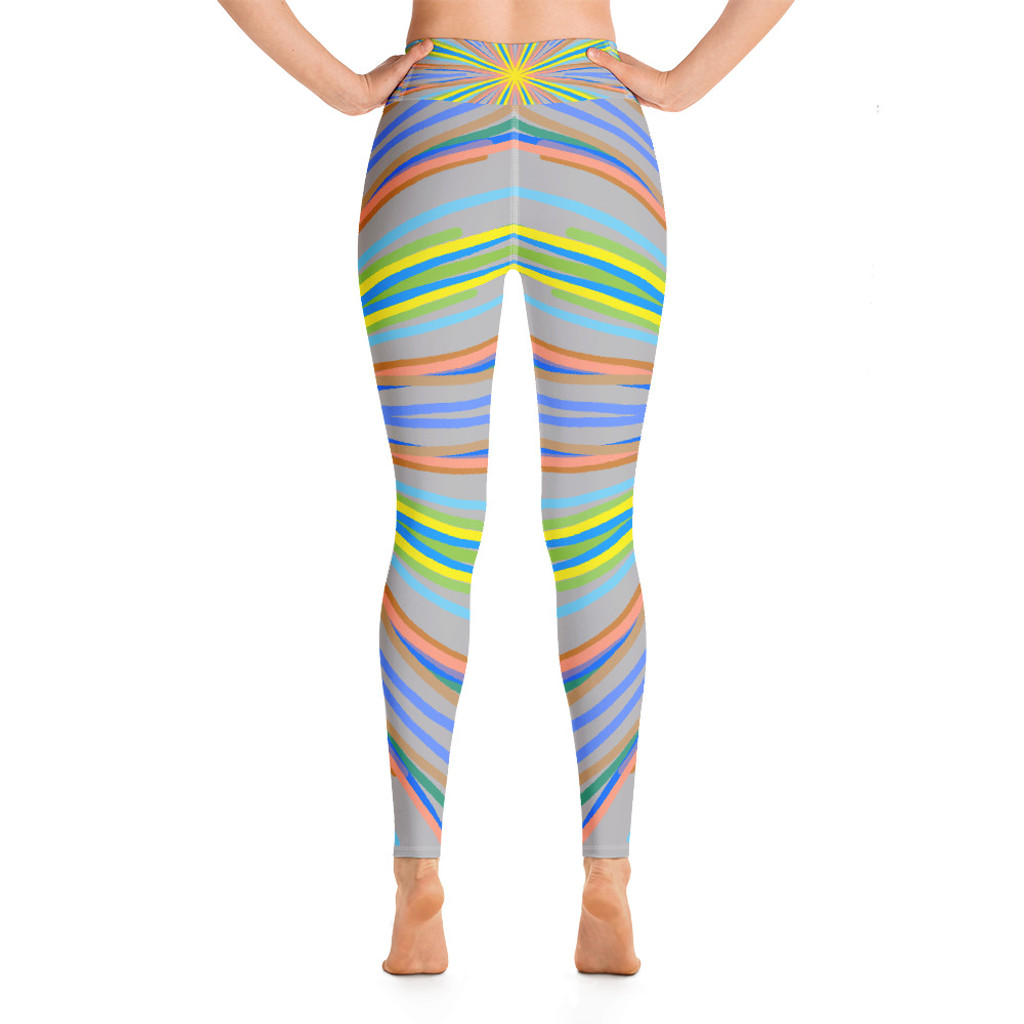 Ann Gertrude "Tunnels" Yoga Legging with Pocket 