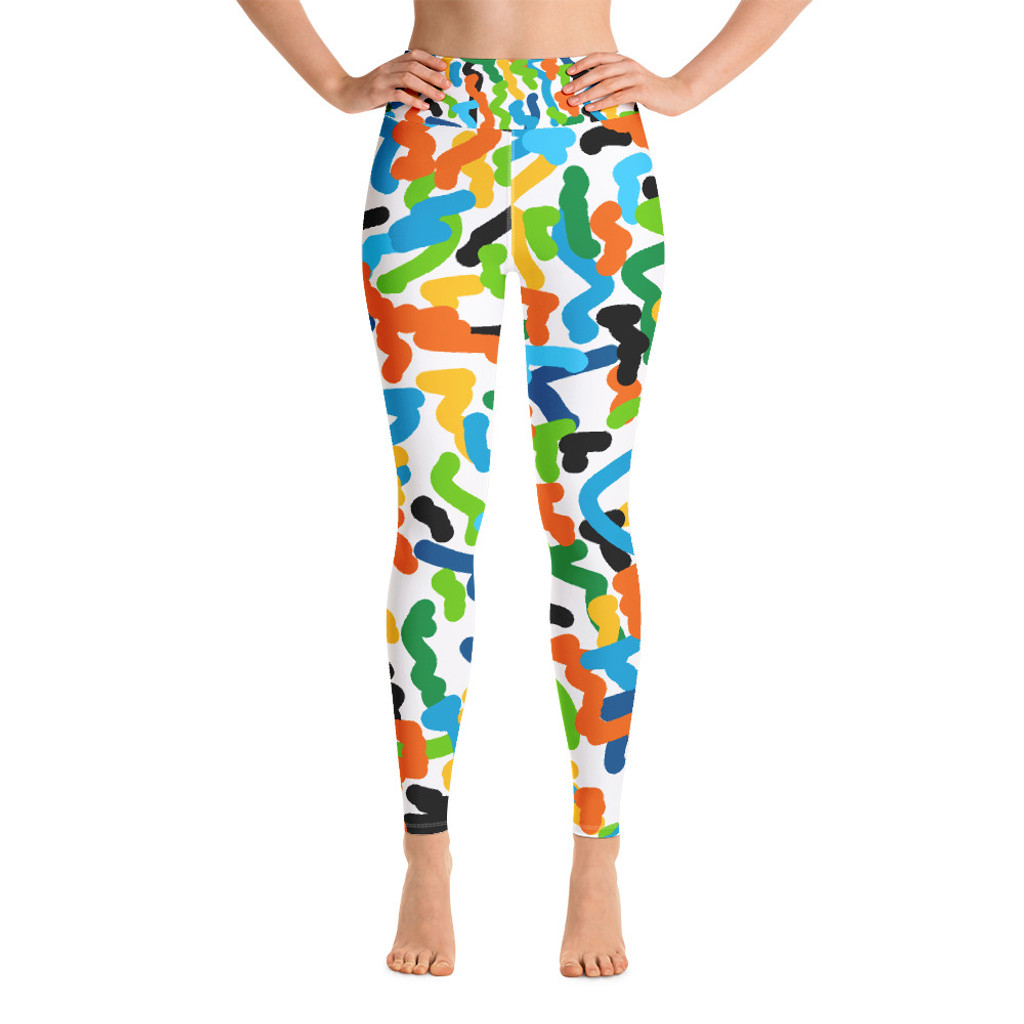 Ann Gertrude "Party Favors" Yoga Legging