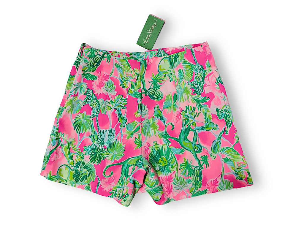 Lilly Pulitzer Raz Berry Catty Shack Cassia Skort - New