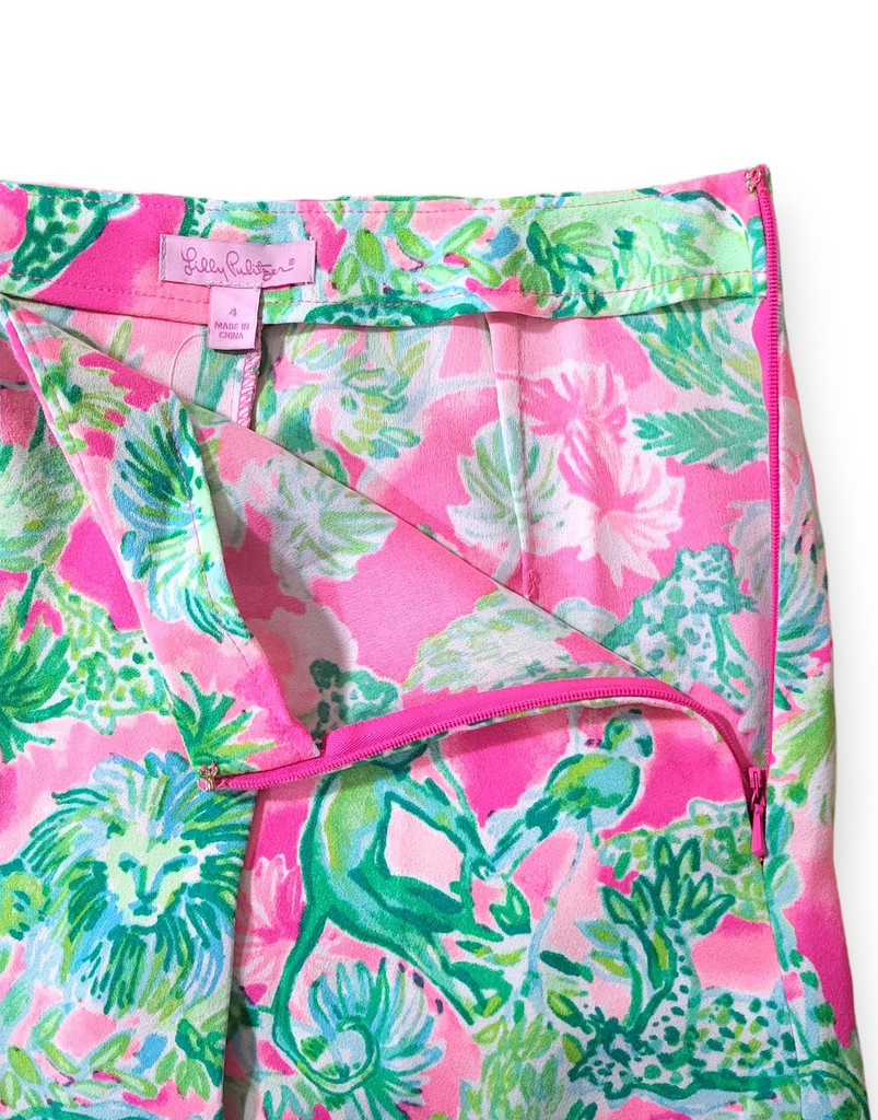 Lilly Pulitzer Raz Berry Catty Shack Cassia Skort - New