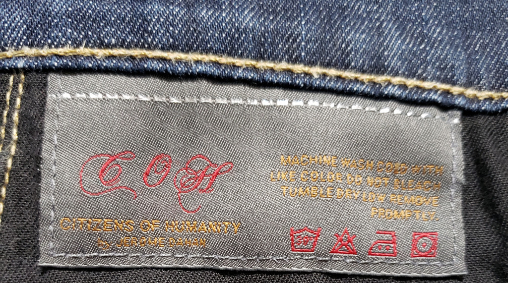 Citizens of Humanity "Dita" Deep Indigo Wash Light Flare Boot Cut Jeans - Size 28 