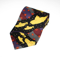 The Beatles Silk "Yellow Submarine" Tie - Vintage Deadstock 