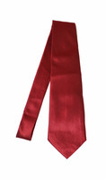 Giorgio Armani Silk Handmade Red Digital Quilted Tie - Deadstock