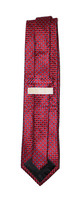 Michael Kors Silk Red Blue and Gray Diamond Tie - New 