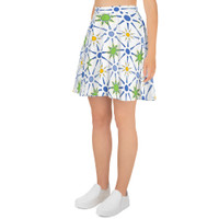 Ann Gertrude "Sun Gallery" Skater Skirt