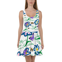 Ann Gertrude "Flower Patch" Skater Dress