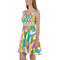 Ann Gertrude "Free Spirit" Skater Dress