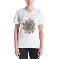 Ann Gertrude Blur No. 7 V-Neck Tee