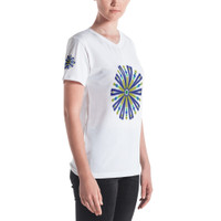 Ann Gertrude Blur No. 9 V-Neck Tee
