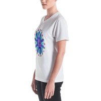 Ann Gertrude Blur No. 3  V-Neck Tee