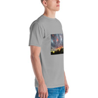 Rusty Bucket Apparel "Sky is the Limit II" Men's Crew Neck Tee - Gray 