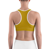 Ann Gertrude Butterscotch Sports Bra