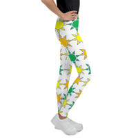 Ann Gertrude "Sunny Skies" Girls Youth Legging - Green