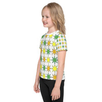 Ann Gertrude "Sunny Skies" Girls Tee - Green