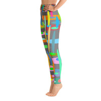 Ann Gertrude "Ponds Paradise" Yoga Legging - Gray