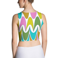 Ann Gertrude "Free Spirit" Sleeveless Crop Top