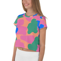 Ann Gertrude "Clouds" Crop Tee