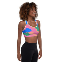 Ann Gertrude "Clouds" Padded Sports Bra