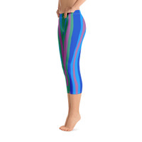 Ann Gertrude "Melt" Low Rise" Capri Legging 