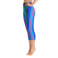 Ann Gertrude "Melt" Yoga Capri Legging with Pocket