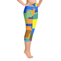 Ann Gertrude "Wild" Yoga Capri Legging 