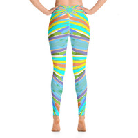 Ann Gertrude Twilight Yoga Legging with Pocket