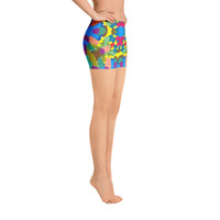Ann Gertrude "Graffiti II" Shorts