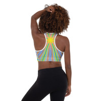 Ann Gertrude "Tunnels" Padded Sports Bra