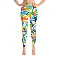 Ann Gertrude "Party Favors" Yoga Legging with Pocket