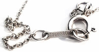 Tiffany & Co. (Elsa Perretti) Sterling Silver Big Bean Necklace  - Vintage 