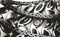 John Hardy Sterling Silver Wide Solid Dimensional Petal Cuff Bracelet - Vintage 