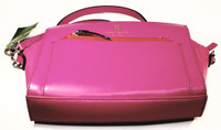 Kate Spade Hot Pink and Tangerine Leather Purse - New