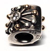 Pandora Ale Sunburst Charm for Bracelet or Necklace - Vintage Rare