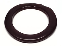 Bakelite Grape Thick Flat Disc Bangle Bracelet - Vintage Rare