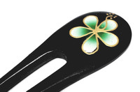 Handmade Bohemian Wooden Hair Pin - Vintage