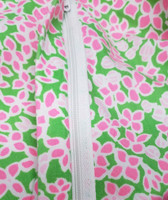 Lilly Pulitzer "The Lilly" 1960s Pink Lily Flowers "lilly" Signature Print High-Waist MOD Shorts - Vintage 1960s Rare